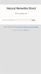 Mobile Screenshot of naturalremediesdirect.com